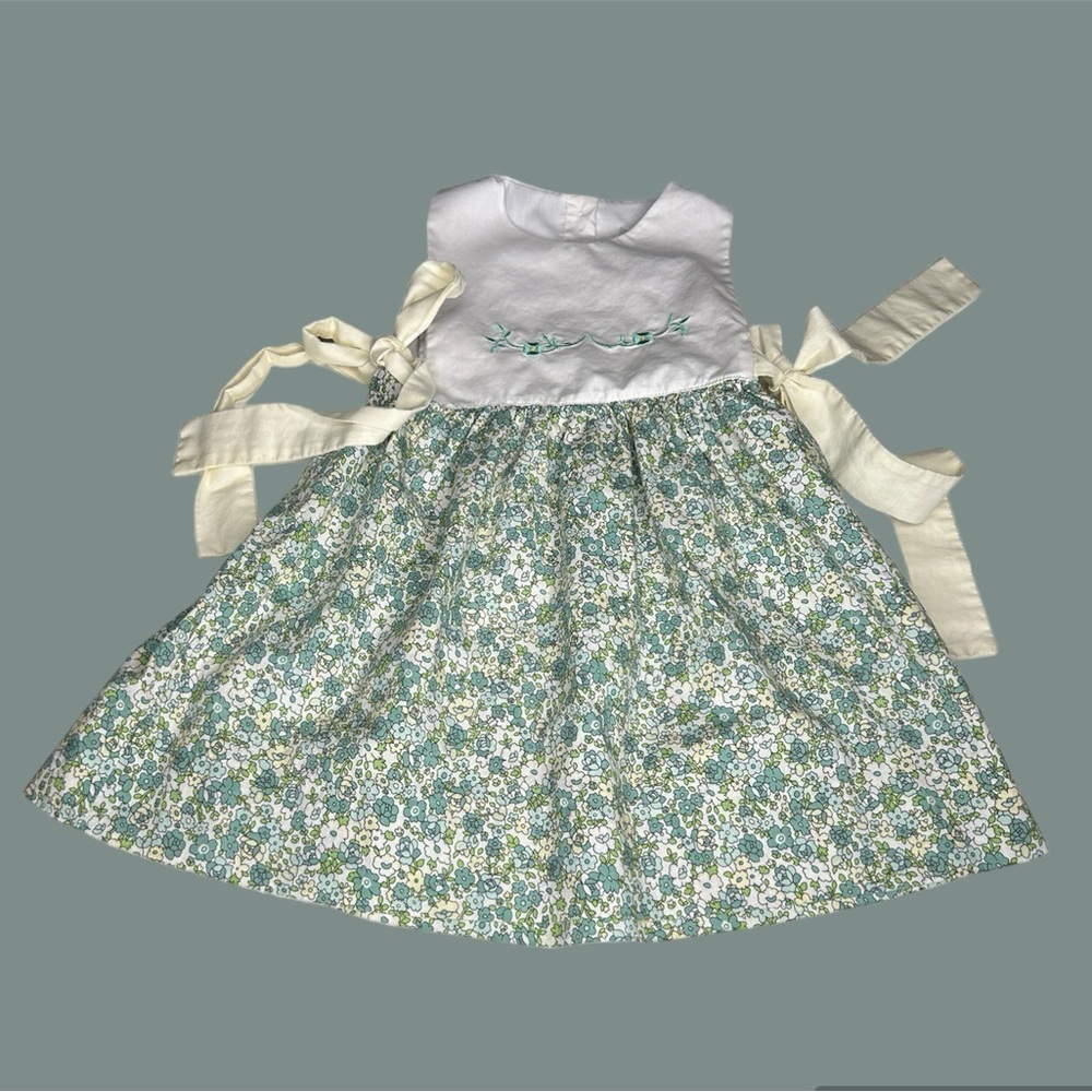 Magnolia Honey boutique embroidered dress with side tie details